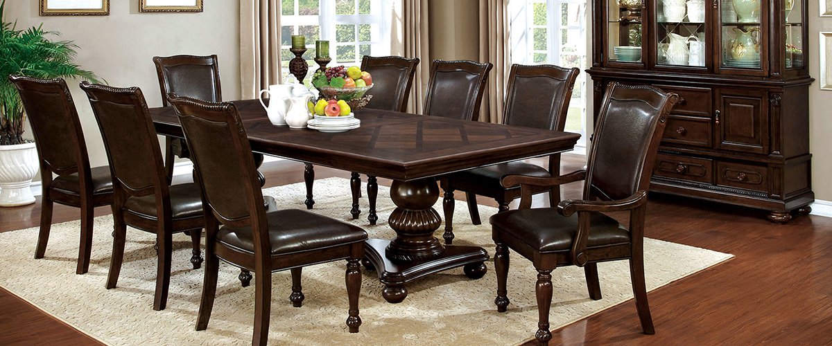 Family Size Large Formal Dining Tables, Chairs & Sets | Comfyco