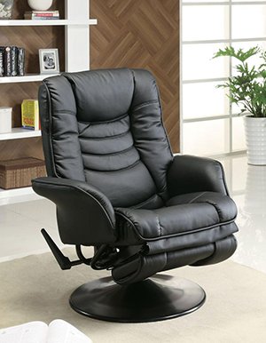 Black rocker chair