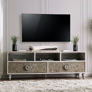 Gray oriental stylish tv base cabinet