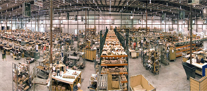 high-tech warehouse