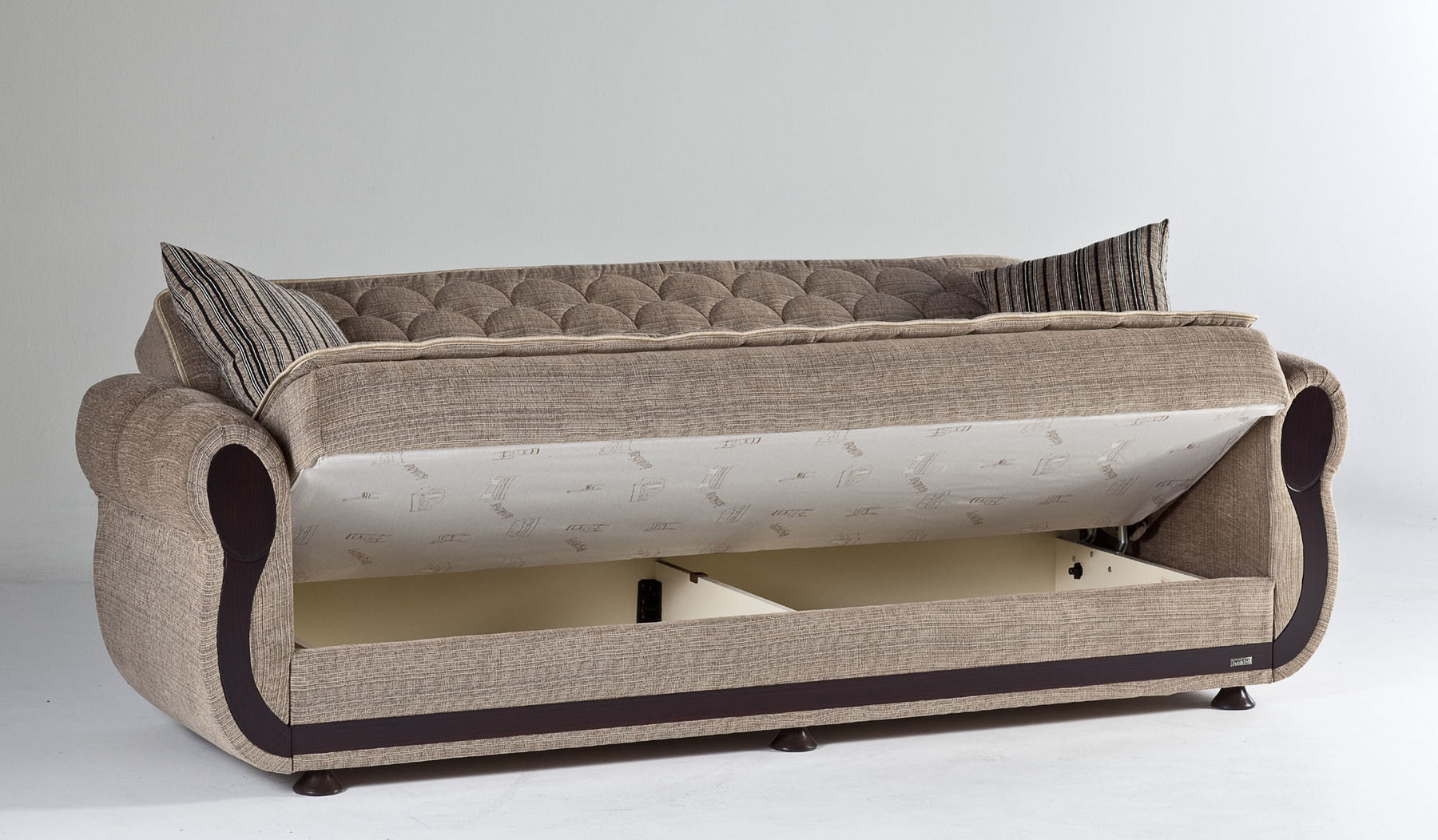 Istikbal Argos Zilkade Brown Sofa Bed