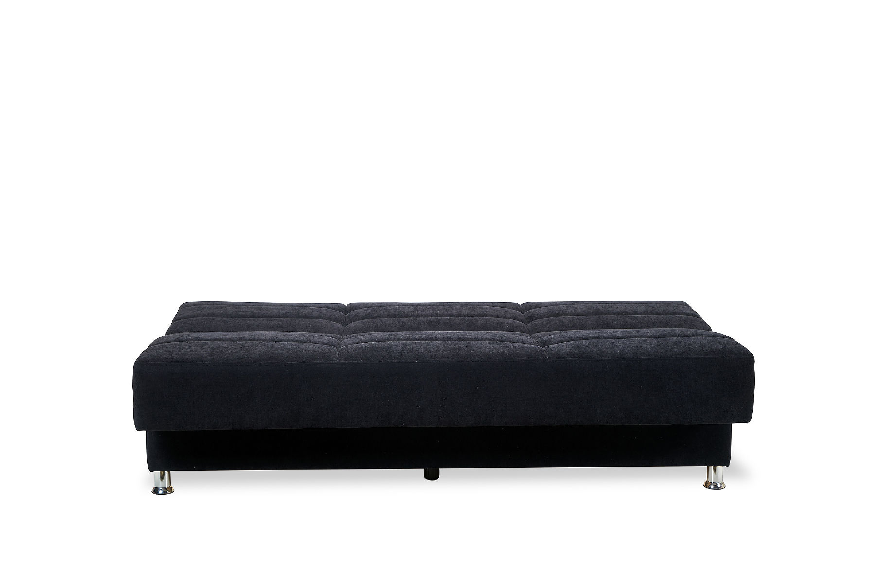 Casamode Rainbow Sofa Bed Black Fabric Chenille 