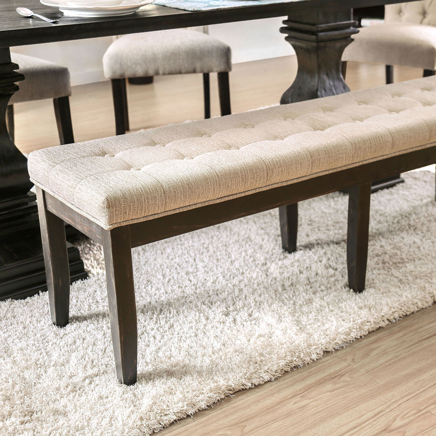 Nerissa II Table CM3840T Furniture Of America Dining Room Sets