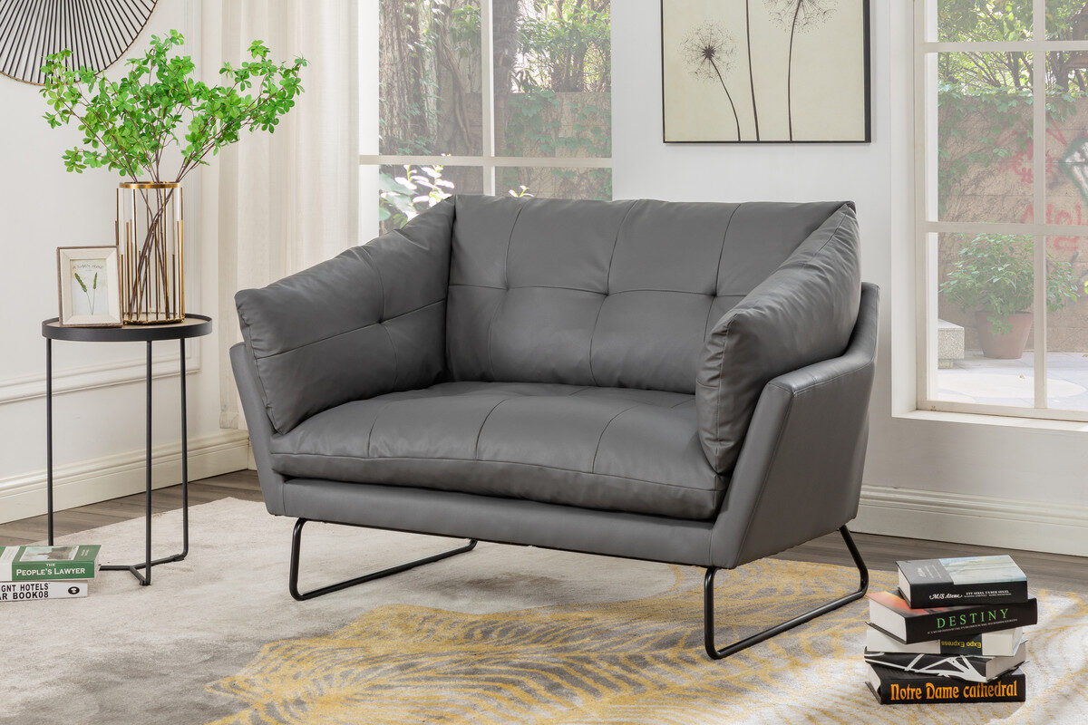 La Spezia W888 Gray L Loveseat B061S00257 | Comfyco