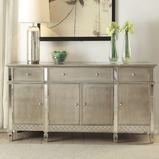 Champagne finish server