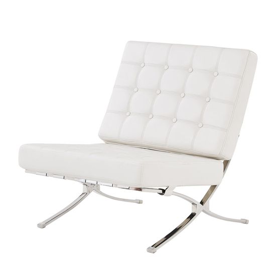 Famous designer replica chair in white