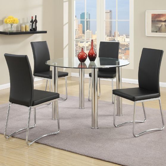 10mm tempered glass small round table