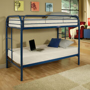 Blue twin/twin bunk bed main photo