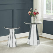 Shinning and modern glamour accent table main photo
