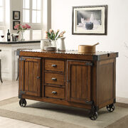 Antique tobacco kitchen cart