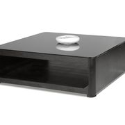 Square low-profile modern coffee table main photo
