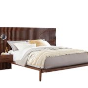 King size bed in mahogany teak wood main photo