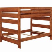 Wrangle hill amber wash full-over-full bunk bed