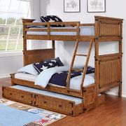 Coronado rustic honey twin-over-full bunk bed main photo