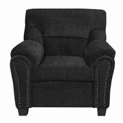 Graphite chenille fabric casual style chair main photo