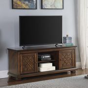 60-inch TV console in golden brown main photo