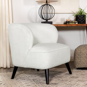 Alonzo upholstered track arms accent chair natural main photo