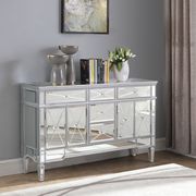 Mirrored accent cabinets with 4 doors / 5 drawers main photo