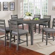 Gray Transitional Counter Ht. Table main photo