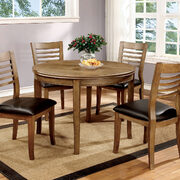 Rectangular or round table top modern dining table main photo