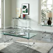 Glass/acrylic coffee table in contemporary style main photo