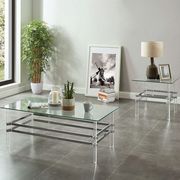 Chrome/Acrylic/Glass Contemporary Coffee Table main photo