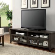 Gray alma transitional 72-inch TV stand main photo