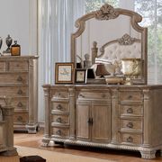 Antique natural rustic style traditional dresser main photo