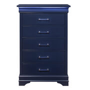 Rubberwood casual style blue chest main photo