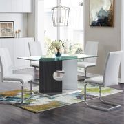 Glass top contemporary table main photo