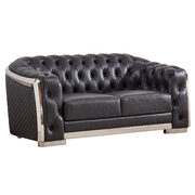 Blanche charcoal sofa in modern style main photo