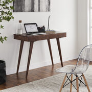 Contemporary 100% hardwood 39 pratt office desk