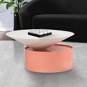 Geometric shape cylinder / cone coffee table main photo