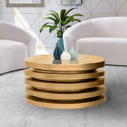Ultra-contemporary gold stylish coffee table main photo