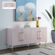 Contemporary pink lacquer buffet / server main photo