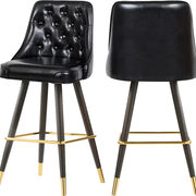 Faux leather stylish bar stool