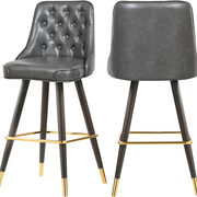 Faux leather stylish bar stool main photo