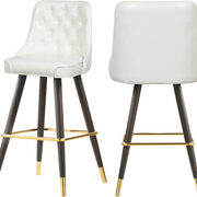Faux leather stylish bar stool
