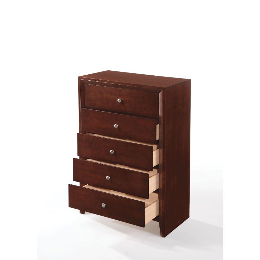 Brown cherry chest by Acme additional picture 3