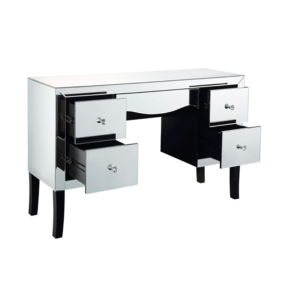 Mirrored vanity desk / console table by Acme additional picture 4