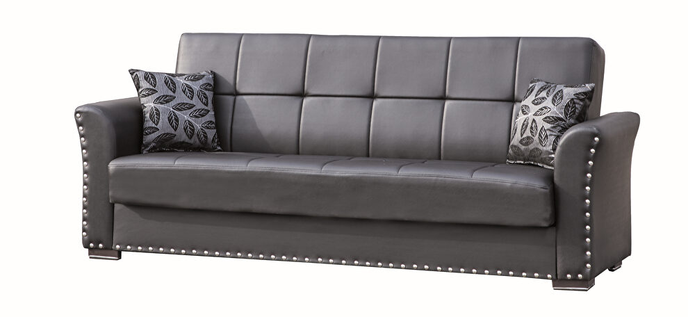 Diva Black Sofa Casamode Furniture, Black Leather Sofas