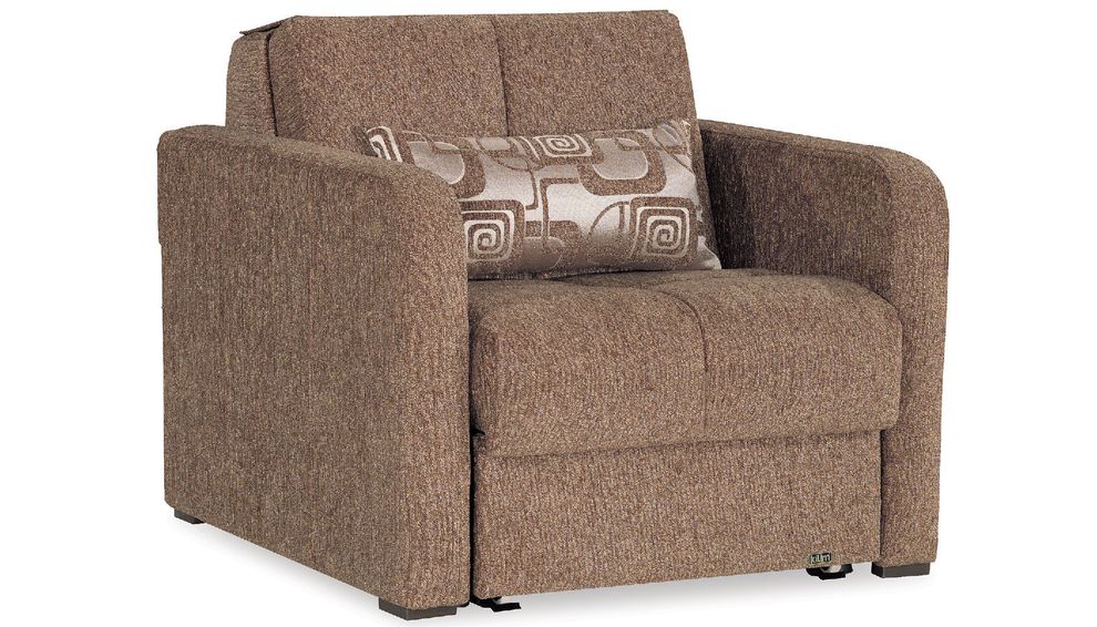 Sleeper convertible sofabed w/ storage in brown by Casamode additional picture 2