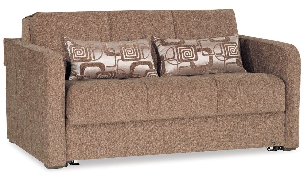 Sleeper convertible sofabed w/ storage in brown by Casamode additional picture 5
