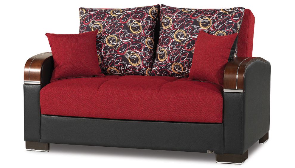 Polyester fabric modern sofa / sofa bed w/ storage by Casamode additional picture 7
