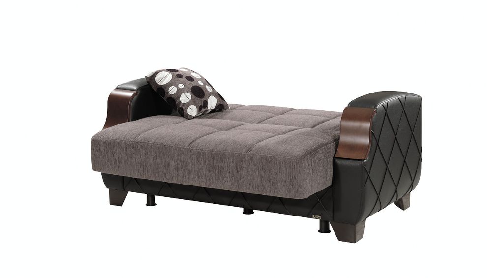 Floket gray sofa bed w/ storage by Casamode additional picture 5