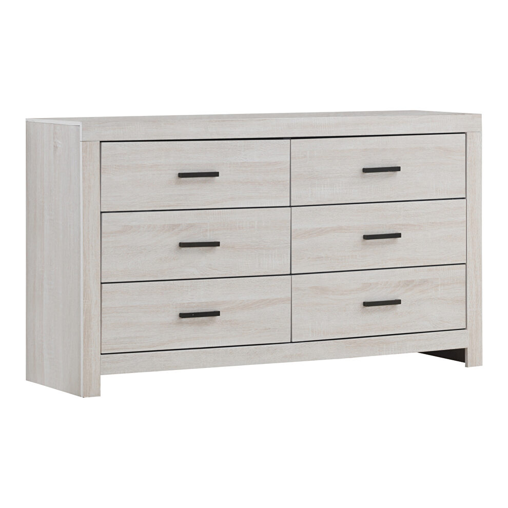 Coastal white finish dresser by Coaster additional picture 3