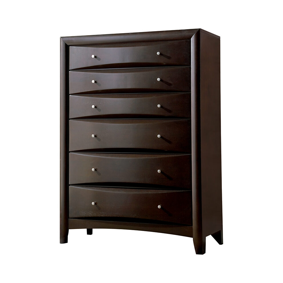 Cotemporary six-drawer chest by Coaster additional picture 2