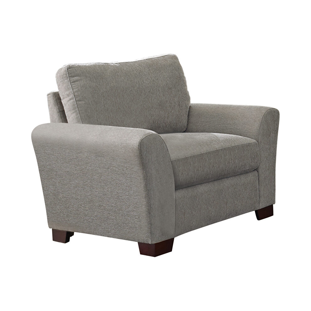 Fabric gray sofa by Coaster additional picture 4