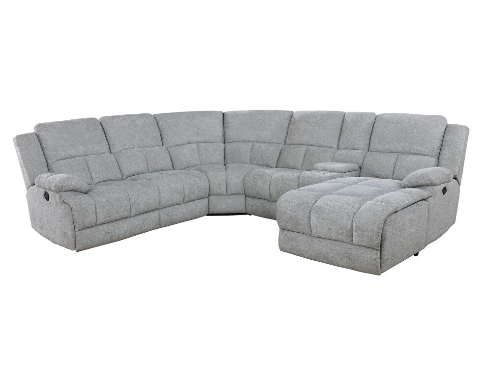 Belize M Sectional Sofa 602560 Coaster Furniture Recliner Sectionals