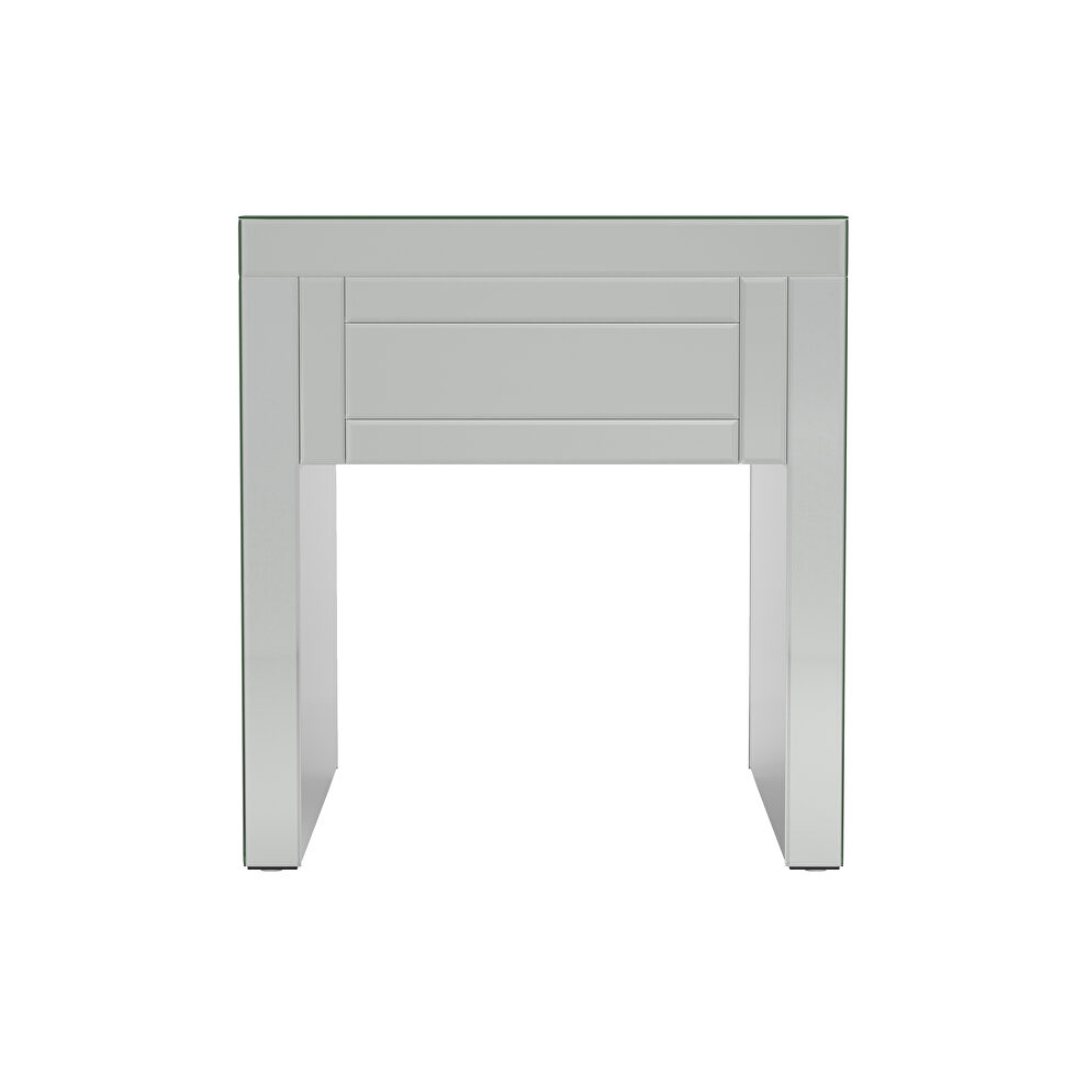End table in mirrored finish by Coaster additional picture 8